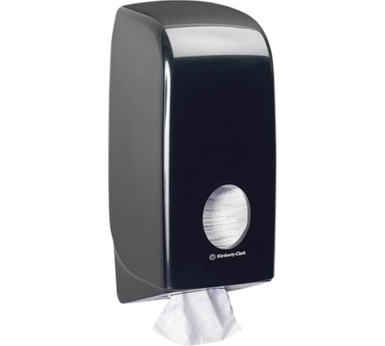 Диспенсер для туалетной бумаги Kimberly-Clark Aquarius черный 7172