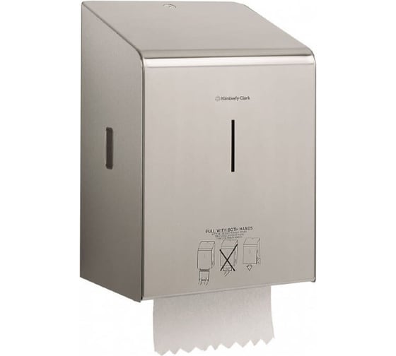 Диспенсер для рулонных бумажных полотенец Kimberly-Clark Professional нержавеющая сталь 8976