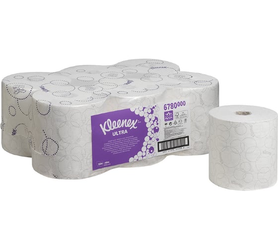 Полотенца для рук Kimberly-Clark Kleenex ULTRA рулон/белый/150 м 6780 1