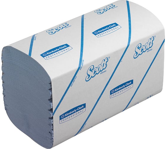 Полотенца для рук Kimberly-Clark Scott CONTROL сложенные/синий 6664