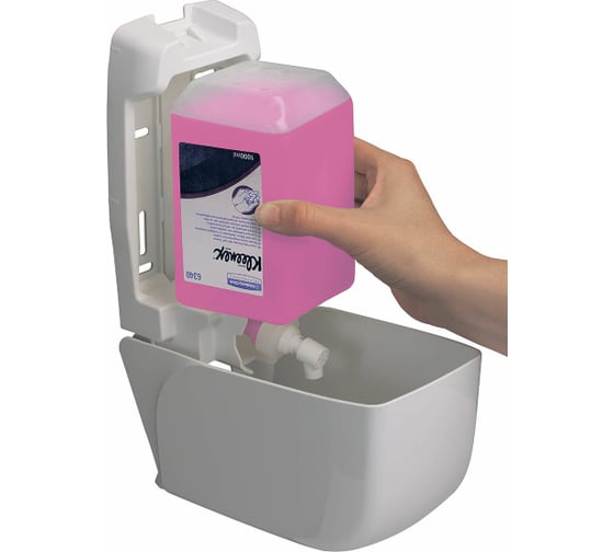 Диспенсер для моющего средства для рук Kimberly-Clark Aquarius картридж/белый/1 л 6948