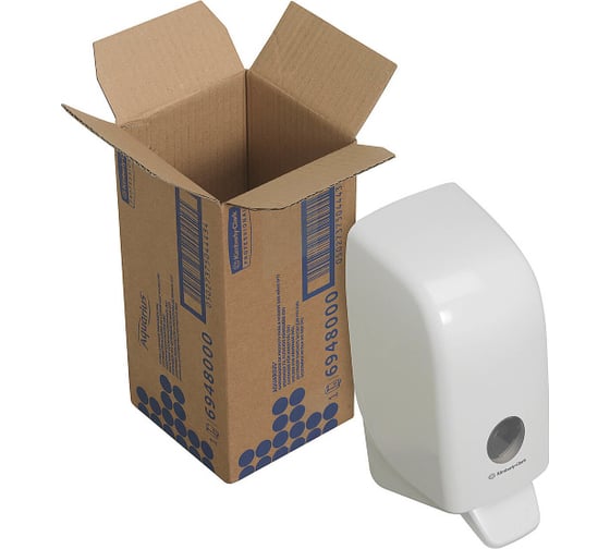 Диспенсер для моющего средства для рук Kimberly-Clark Aquarius картридж/белый/1 л 6948