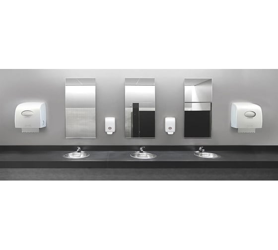Диспенсер для моющего средства для рук Kimberly-Clark Aquarius картридж/белый/1 л 6948