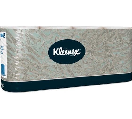 Туалетная бумага в рулонах Kimberly-Clark Kleenex стандартные/белый/350 8442