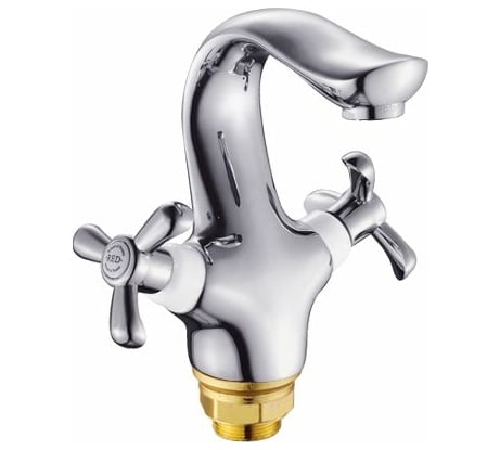 Смеситель для умывальника Potato крепление гайка P1052