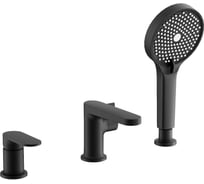 Смеситель на борт ванны BELZ черный B66713-7