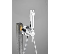 Смеситель с гигиенической лейкой BELZ хром B55804