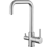 Смеситель для кухни с подключением фильтра BELZ латунь, хром B76802