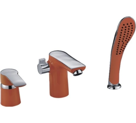 Смеситель для ванной Potato тройной, врезной P11237-10