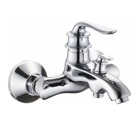 Смеситель для ванны Potato с коротким изливом, с переключателем для душа P30219