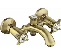 Смеситель для ванны Potato с коротким изливом и поворотным переключателем для душа P30325-2