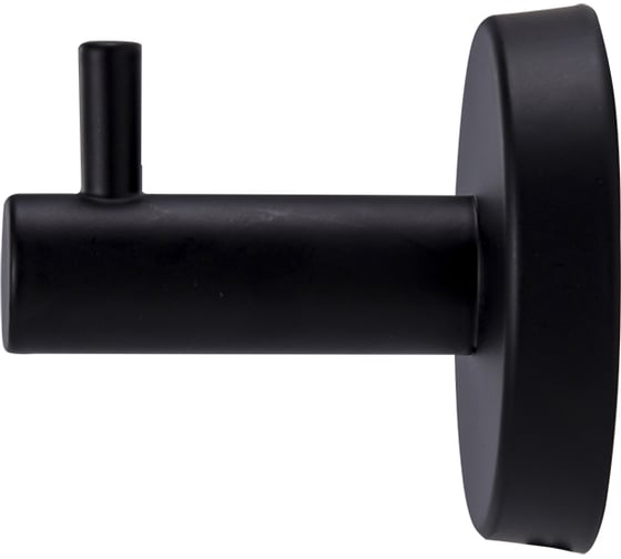 Настенный крючок MERIDA металлический, одинарный, черный MHC30