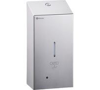 Дозатор для жидкого мыла MERIDA STELLA R металлический, сенсорный, наливной, антифингер, 1,2 л DSA115.R