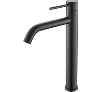 Смеситель для чаши VODA Лайнер/Vessel Gun Metal графит VSL25GM