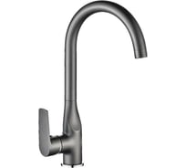 Смеситель для кухонной мойки INGROSSO 04-4-G Joseph, хром, высокий излив, картридж 35мм, гайка УТ-00053795