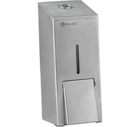 Дозатор для жидкого мыла Merida STELLA R металлический, механический, наливной, антифингер, 1 л DSA106.R