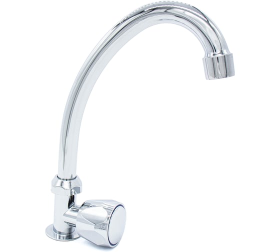 Смеситель для кухни Kranar KС 1717-1, 1/2 керамика, хром, излив стандартный, п/г, без подводки 010800 1