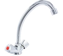 Смеситель для кухни Kranar KС 1702-N, 1/2 керамика, хром, излив стандартный, п/г, без подводки 006696