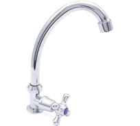 Смеситель для кухни Kranar KС 1716-1, 1/2 керамика, хром, излив стандартный, п/г, без подводки 010799