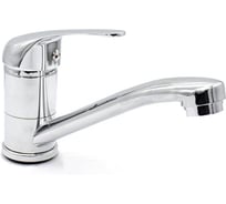 Смеситель для кухни Kranar KС 2223-N, шаровый, хром, излив средний нос, п/г, без подводки 006675