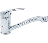 Смеситель для кухни Kranar KС 2221-N, шаровый, хром, излив средний нос, п/г, без подводки 006643