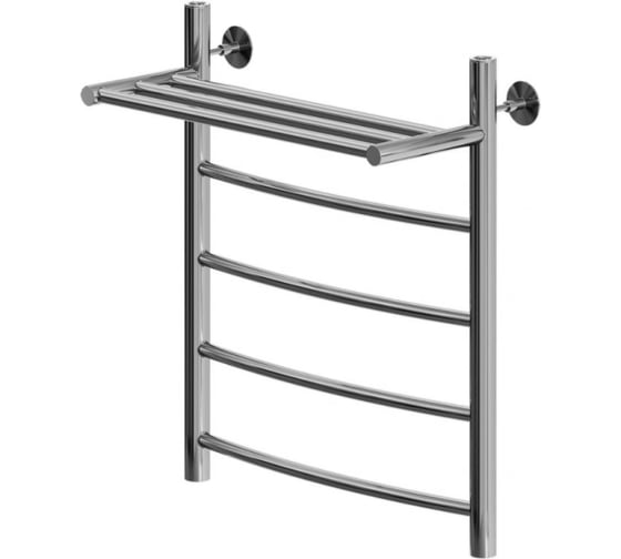 Полотенцесушитель MIXLINE CAPELLA 60x50 1/2'' ВР, 4 перекладины + полка, водяной 556265 1