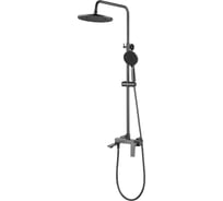 Душевая система Valfex тропический душ, латунь Adara Graphite VF.24816-3