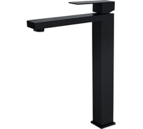 Смеситель для накладной раковины однорычажный Agger ALFI черный AL03-12144