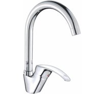 Смеситель для кухни (мойки) INGROSSO 362C-6 Alice хром, высокий излив, картридж 40 мм, шпилька УТ-00054903