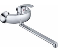 Смеситель для кухни INGROSSO 362C-3 Alice, пристенный, гусак 25 см, картридж 40 мм УТ-00054898