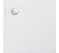 Душевой поддон из литьевого мрамора AQUATON Калифорния М 100x100 квадратный белый 1A739636CA010