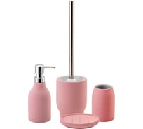 Мыльница Аквадекор UNNA розовый, керамика/резина ATC-1204PK-04