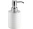 Дозатор жидкого мыла SWENSA Trento белый, пластик SWP-0680WH-A 1