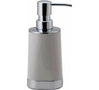 Дозатор жидкого мыла SWENSA GLOSS светло-серый, полипропилен SWP-1901LGY-01