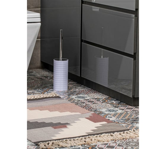 Напольный ерш SWENSA Trento белый, пластик SWP-0680WH-E
