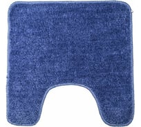 Коврик для туалета SWENSA PRESTO 45х45 см, синий, микрофибра SWM-1411BL-T