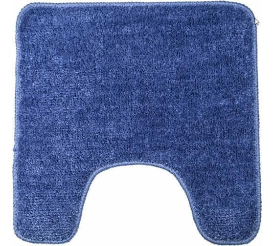 Коврик для туалета SWENSA PRESTO 45х45 см, синий, микрофибра SWM-1411BL-T 1