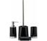 Мыльница SWENSA GLOSS черный, полипропилен SWP-1901BLK-04 2