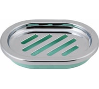 Мыльница SWENSA Альма мятный, пластик SWP-2100MNT-04