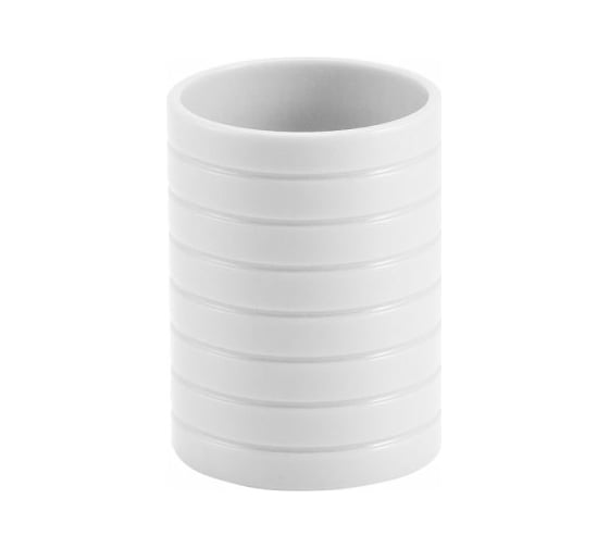 Стакан SWENSA Trento белый, пластик SWP-0680WH-C