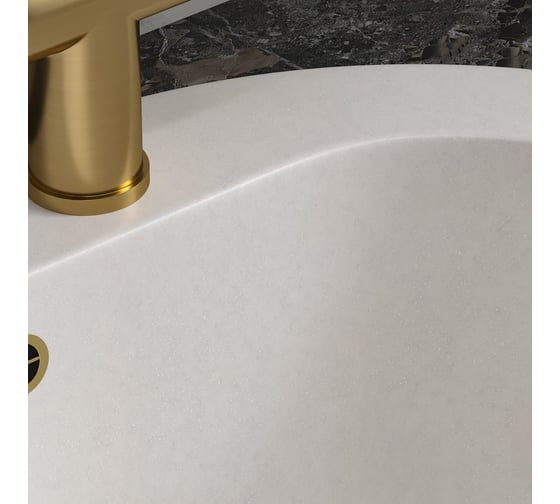 Смеситель для кухни Reflexion home Reflexion Lago с вытяжным изливом, брашированное золото RX9904GD