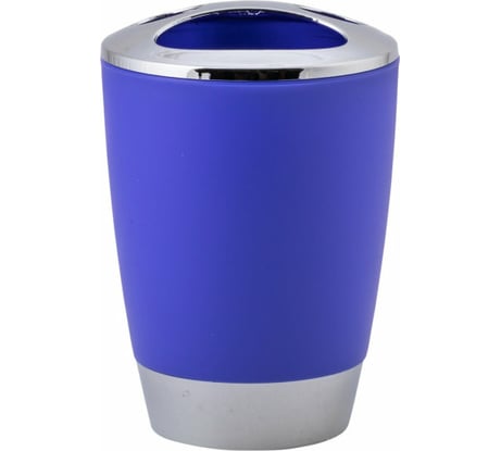 Стакан для зубных щеток SWENSA Альма синий, пластик SWP-2100BL-02
