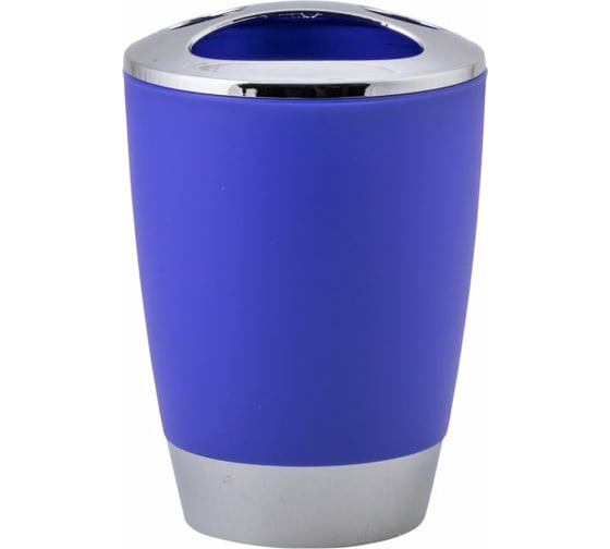 Стакан для зубных щеток SWENSA Альма синий, пластик SWP-2100BL-02