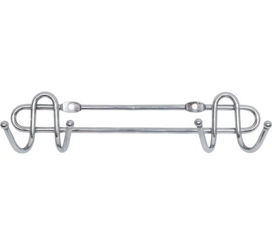 Планка SWENSA 20 см, с 2-мя двойными крючками, хром SWH-2280-02