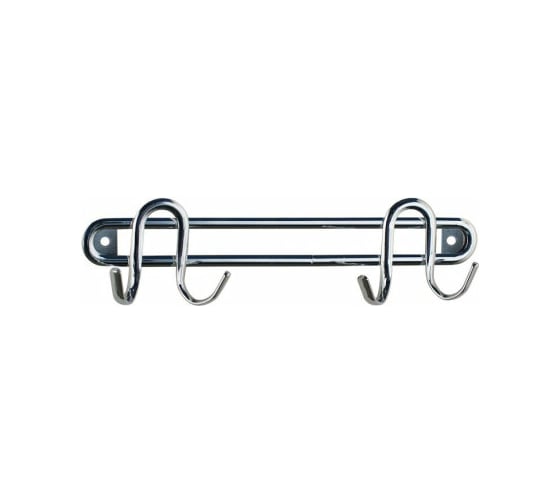 Планка SWENSA 20 см, с 2-мя двойными крючками, хром SWH-2280-02