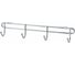 Планка SWENSA 28 см, с 4 крючками, хром SWH-2290-04 1