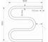 Полотенцесушитель MIXLINE SIMPLE M 60x50, 1'' 556305 2