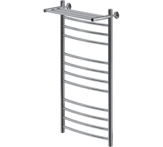 Полотенцесушитель MIXLINE CAPELLA 100x50 г2 1/2'' ВР, 11 перекладин + полка, водяной 556276