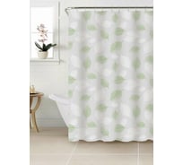 Штора для ванной SWENSA VERANO 180х180 см, желто-зеленый, ПЕВА SWC-50-19