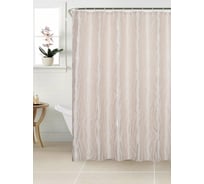 Штора для ванной SWENSA GEO 180х200 см, бежевый, полиэстер SWC-90-87